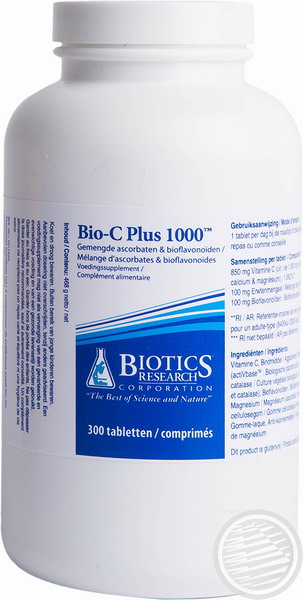 BIO- C PLUS 1000 MG 300 COMP