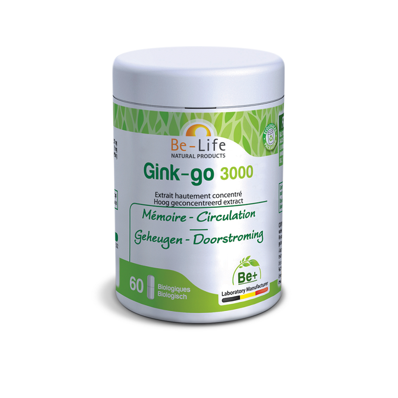 GINKO BILOBA 3000 60 GEL BIOLIFE