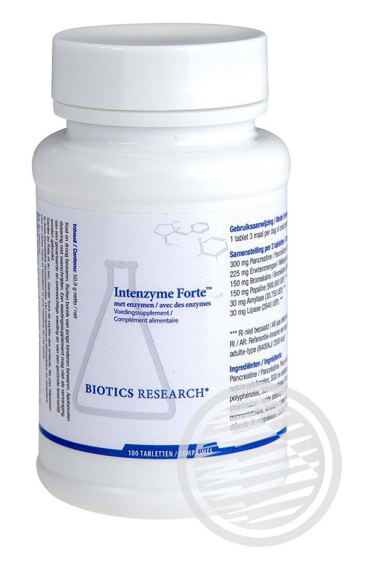 INTENZYME FORTE 100 TAB ENERGETICA NATURA
