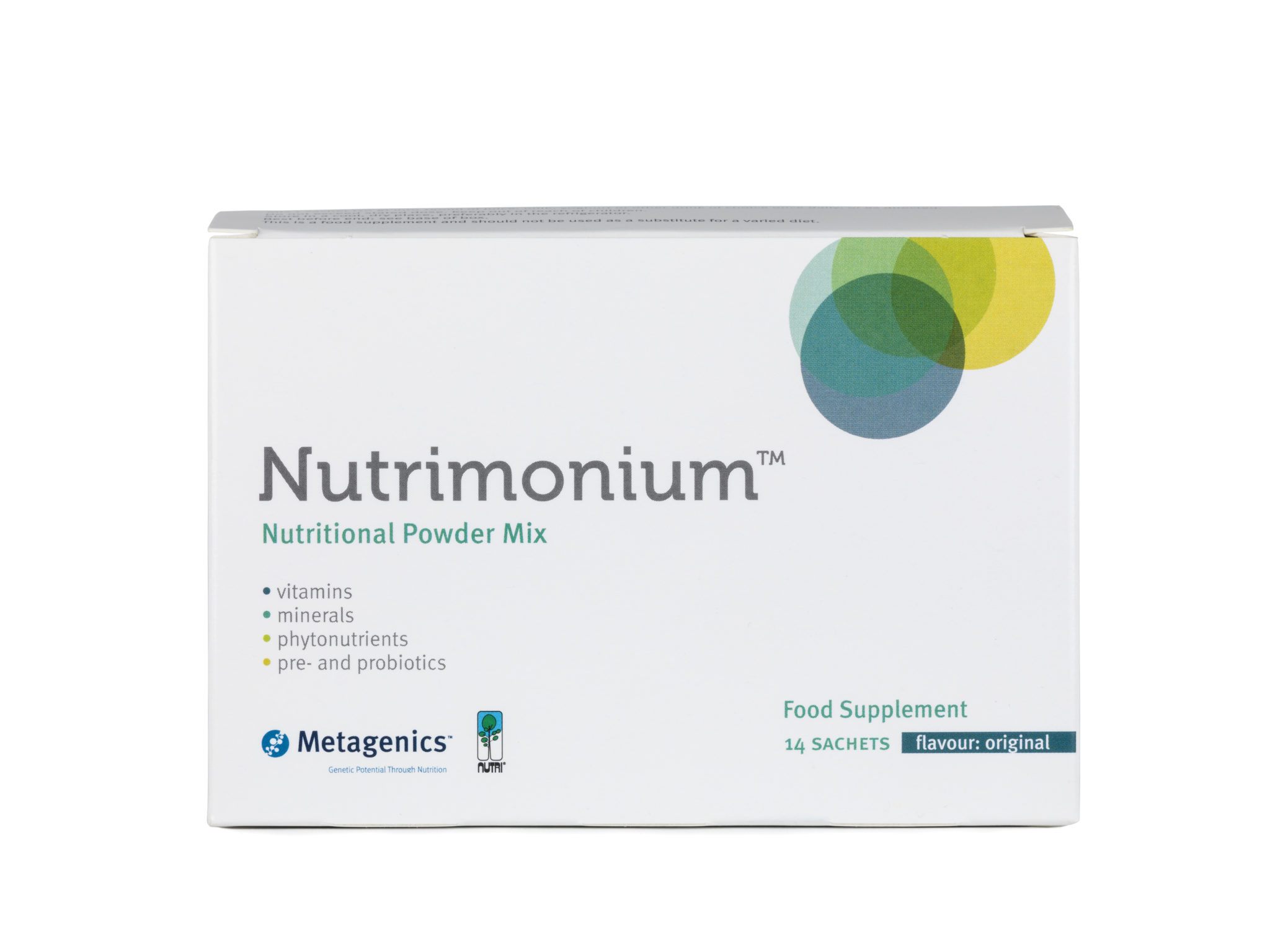 NUTRIMONIUM 28 SACHETS METAGENICS