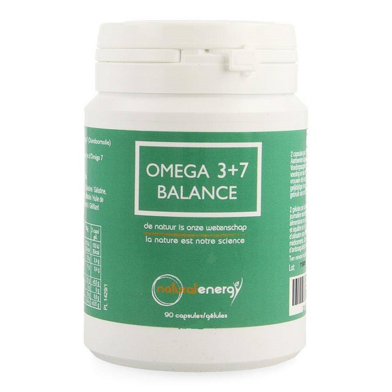 OMEGA 3+7 90 GEL NATURAL ENERGY