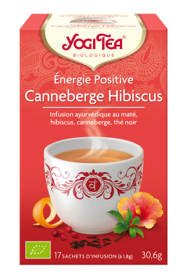 YOGI TEA CANNEBERGE HIBISCUS