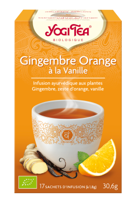 YOGI TEA GINGEMBRE ORANGE