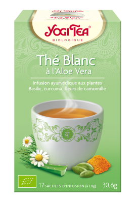 YOGI TEA BLANC ALOE VERA