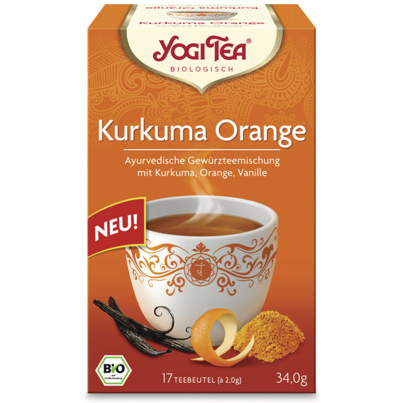 YOGI TEA CURCUMA ORANGE