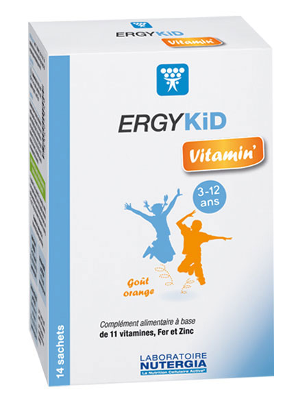 ERGYKID VITAMIN' 14SACHETS NUTERGIA